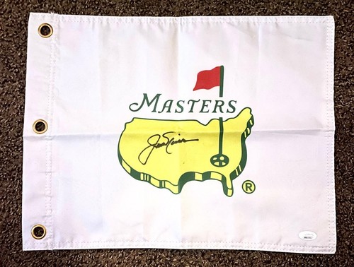 JACK NICKLAUS JSA AUTOGRAPHED MASTERS WHITE FLAG - 第 1/14 張圖片