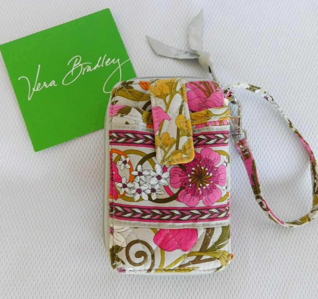 VERA BRADLEY Carry it All in One Zip Wristlet Tea… Gem