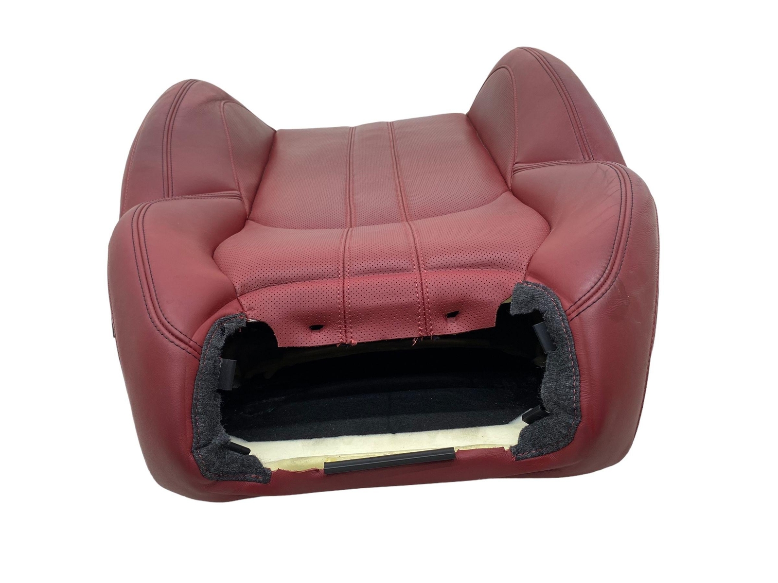 2017-2024 MASERATI LEVANTE FRONT LEFT UPPER HEAT/COOL SEAT CUSHION *WORN LEATHER