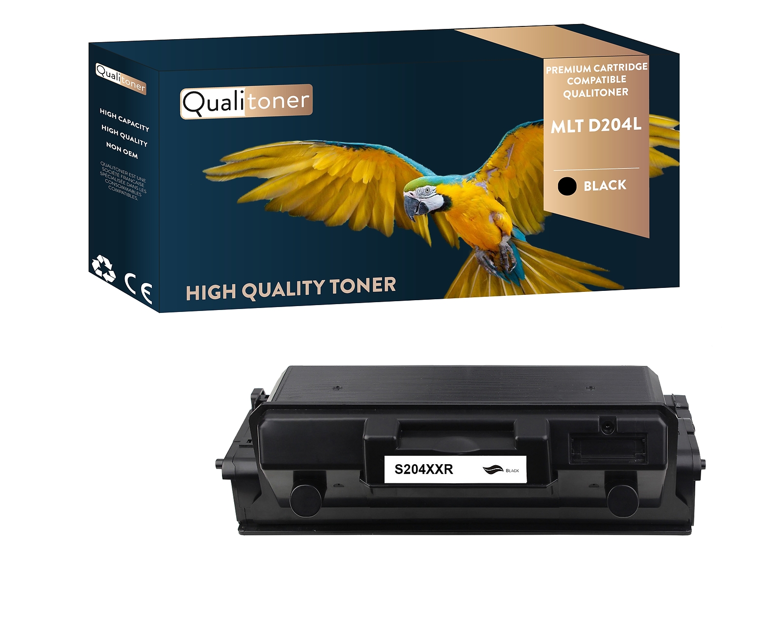 Toner Samsung MLT D204L noir Qualitoner pour imprimer vos rapports professionnels depuis la maison