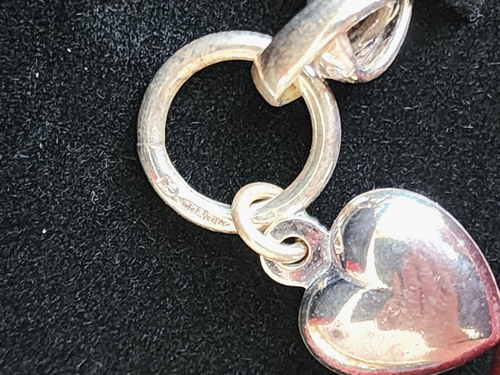 BRACCIALE MICHAEL C FINA FIVE AVE NEW YORK ARGENTO STERLING NUOVO CON SCATOLA - Foto 5 di 5