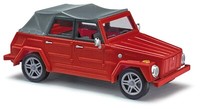 Busch 52706 Vw 181 Kurierwagen Geschlossen Weinrot Ho 1:87 Neu