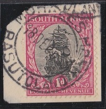 BASUTOLAND 1933 Sth Africa 1d MOHALESHOEK cds...............................N381