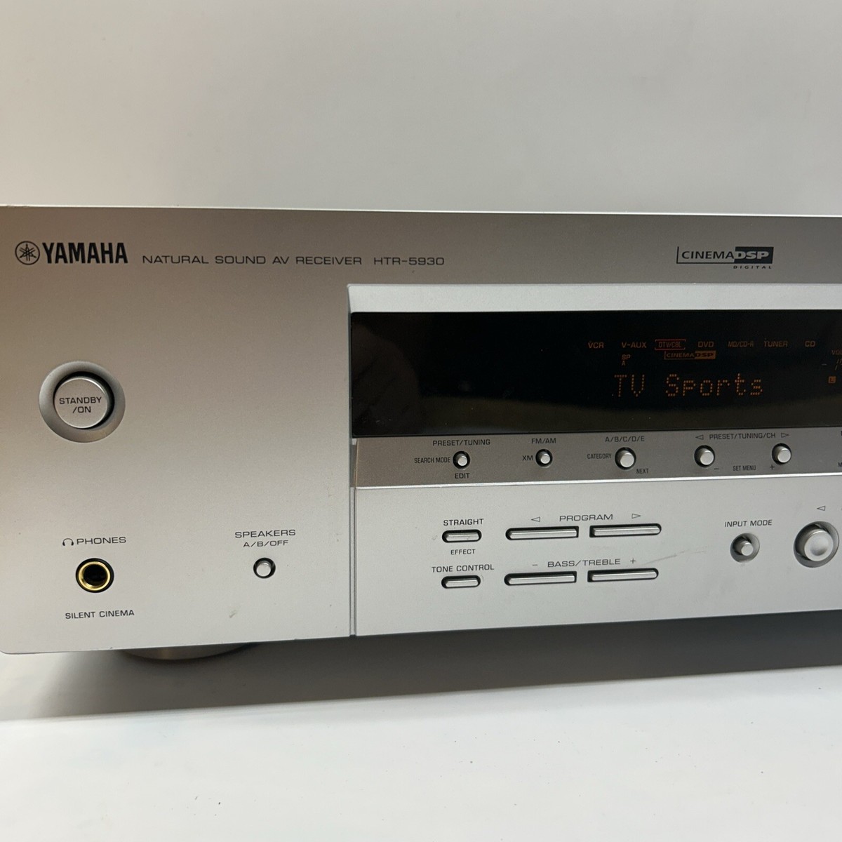 Yamaha Natural Sound AV Receiver HTR-5930 TV, CD, Surround sound