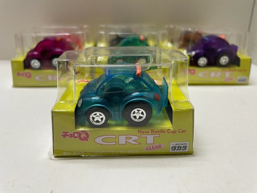 CHORO Q VOLKSWAGEN NEW BEETLE CLEAR COLOR 10 CARS SET - Picture 5 of 12