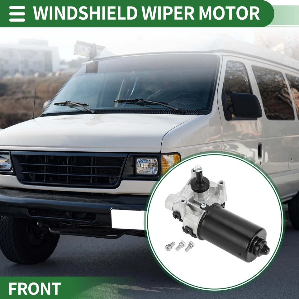 Motor limpiaparabrisas delantero para Ford E-150 E-250 E-350 95-04 Nº6L5Z17508AA Foto 2 de 4