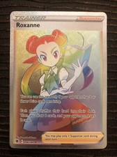 Pokemon Card Roxanne 206/189 Astral Radiance Rainbow Full Art Pack Fresh on eBay