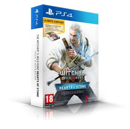 Witcher 3 Wild Hunt - Hearts Of Stone DLC PS4 with Gwent Cards - Picture 1 of 1