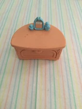 1995 Dollhouse Dresser Fisher Price Once Upon A Dream Castle Vanity Accessories 