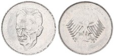 BRD 2 DM 1987 F Schumacher Fehlpr&auml;gung, Schr&ouml;tling zu d&uuml;nn vz-st   102611