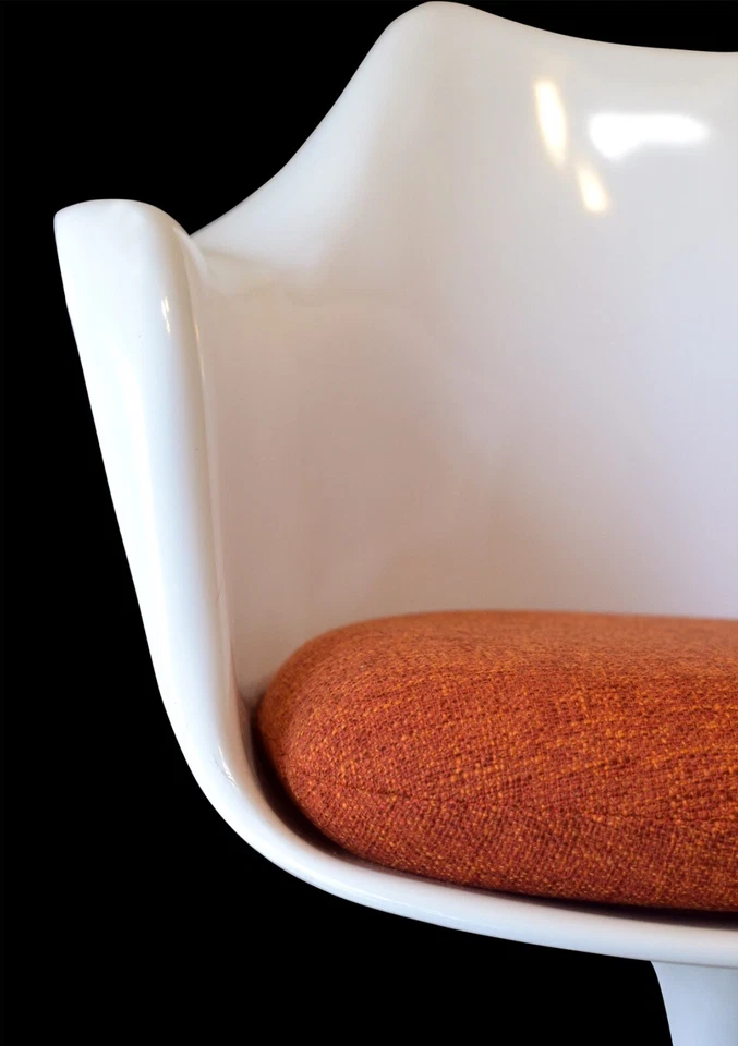 Cojín de repuesto para sillón Saarinen Tulip - Decoración de la era Eames de mediados de siglo Foto 4 de 4