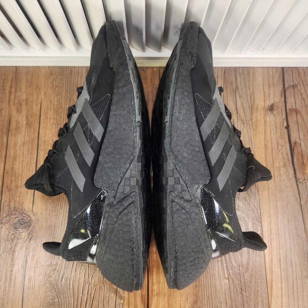 Adidas X9000L4 Boost Mens Sz 7.5 Core Black Running Active