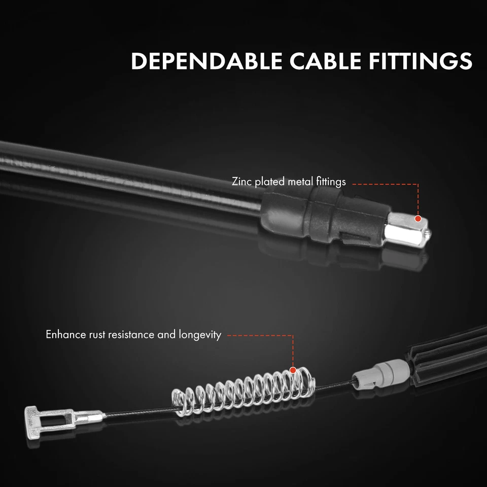 2x Rear LH & RH Parking Brake Cable for Ford Explorer Mercury Mountaineer 2006 - Image 4 of 4