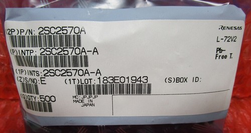 2SC2570A High Frequency Low Noise Transistors. NEW. 500 pieces. - Picture 2 of 3