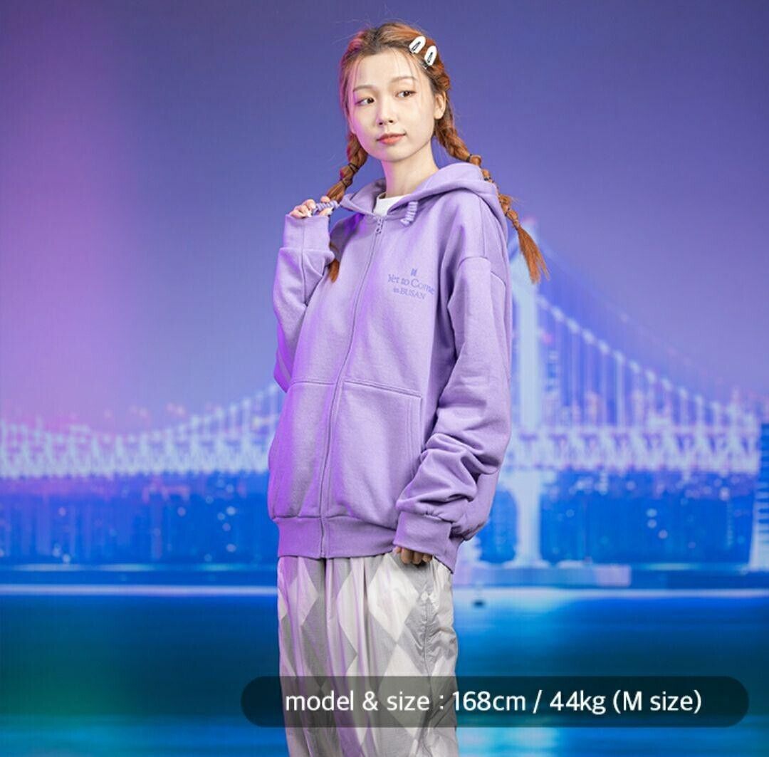 BTS Yet To Come In Busan Zip-UP Hoodie XL Size New From BTS Yet To Come In Busan Zip-UP Hoodie XL Size New From