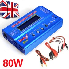 IMAX B6 80W Lipo NiMH Polymer RC Battery Balance Charger Discharger LCD Digital