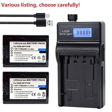 Battery or charger for Sony NP-FV50 FV30 HDR-CX160 HDR-CX190 HDR-CX200 HDR-CX210