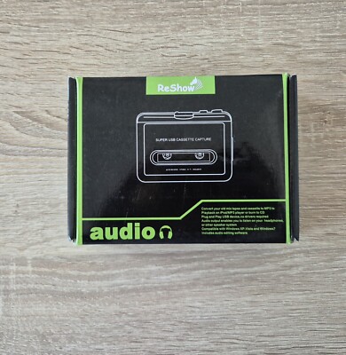 USB Cassette Capture von ReShow - Kassettendigitalisierung