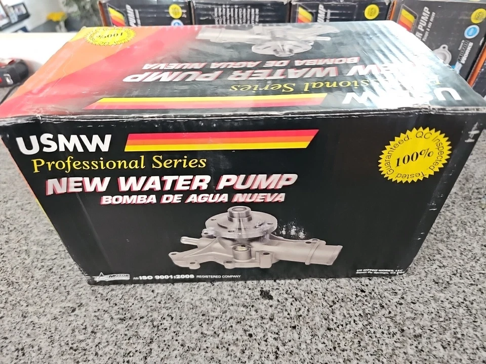 Bomba de agua de motor de fábrica US8926 para BMW 740iL 540i 740i 840Ci seleccionados 1996-1998 Foto 3 de 4