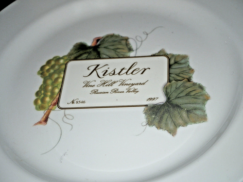 Plato Wedgwood Grand Gourmet Kistler Vine Hill Vineyard Russian River Valley - Imagen 3 de 5