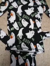Nwt Old NAVY Boy Ghost Pajama set 2 Pc XL 12