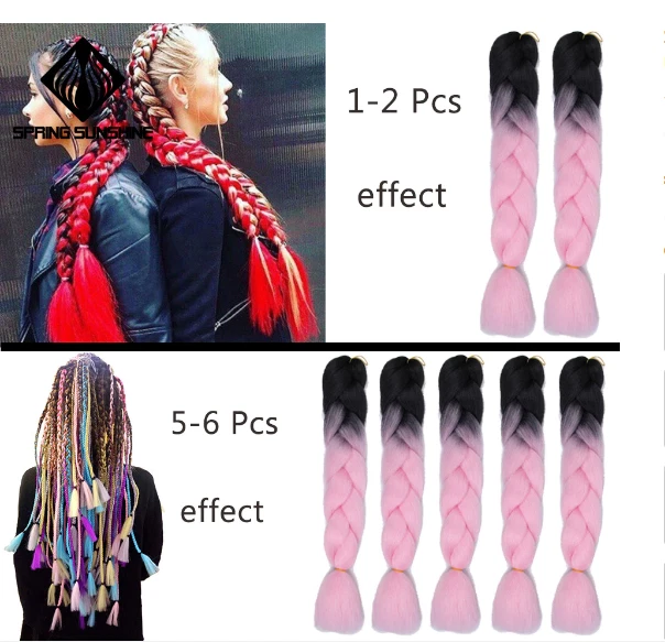 Extensions cheveux mèches tresses rajouts 👧🏽👸🏽24 pouces 60 cm France - Photo 4/4