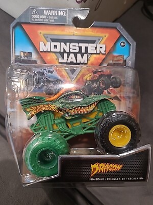 NIB  Monster Jam Series 30 ''Dragon'' Rare 1/64 scale MONSTER JAM BY Spin Master
