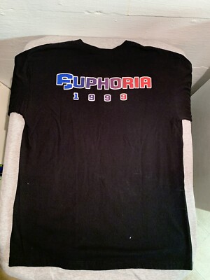 Def Leppard Euphoria Tour Tシャツ 1999 Vintage 1999 Def Leppard Euphoria Tour T-Shirt Grey XL Graphic