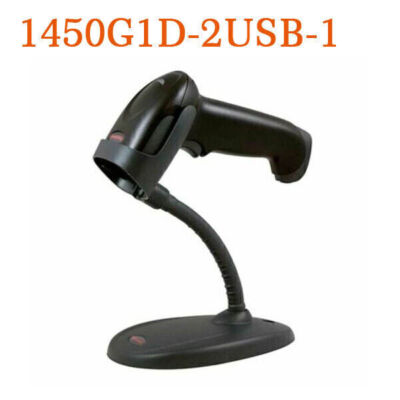 Honeywell Voyager 1450G1D-2USB-1 Handheld Corded BarCode Scanner Reader W/ Stand