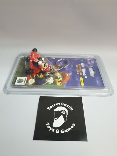 Nintendo 64 Mario Kart Mario Rare Interact Keychain New and Sealed - Picture 5 of 12