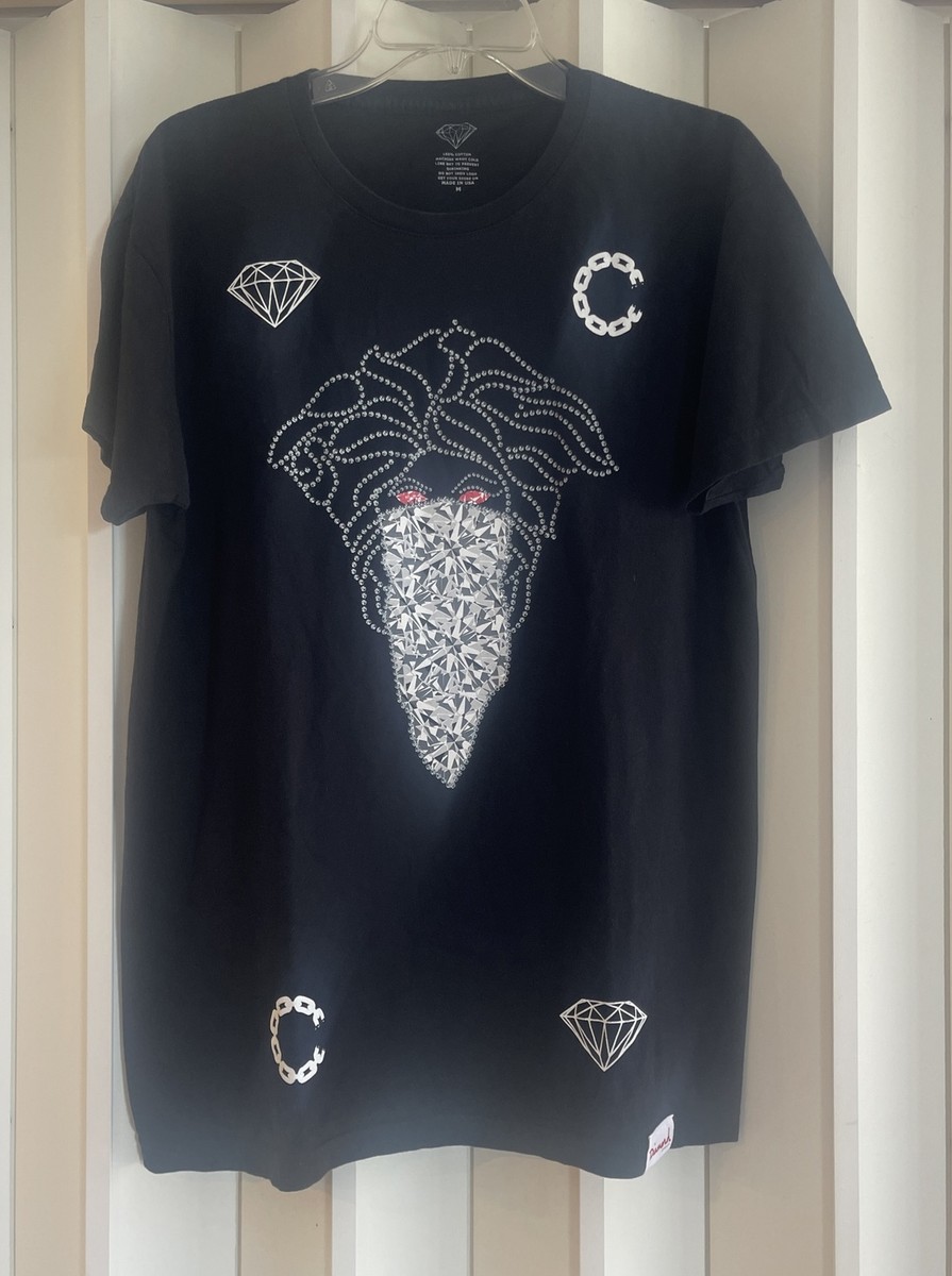 Diamond Supply Co Diamond X Crooks Exclusive Black Medusa T