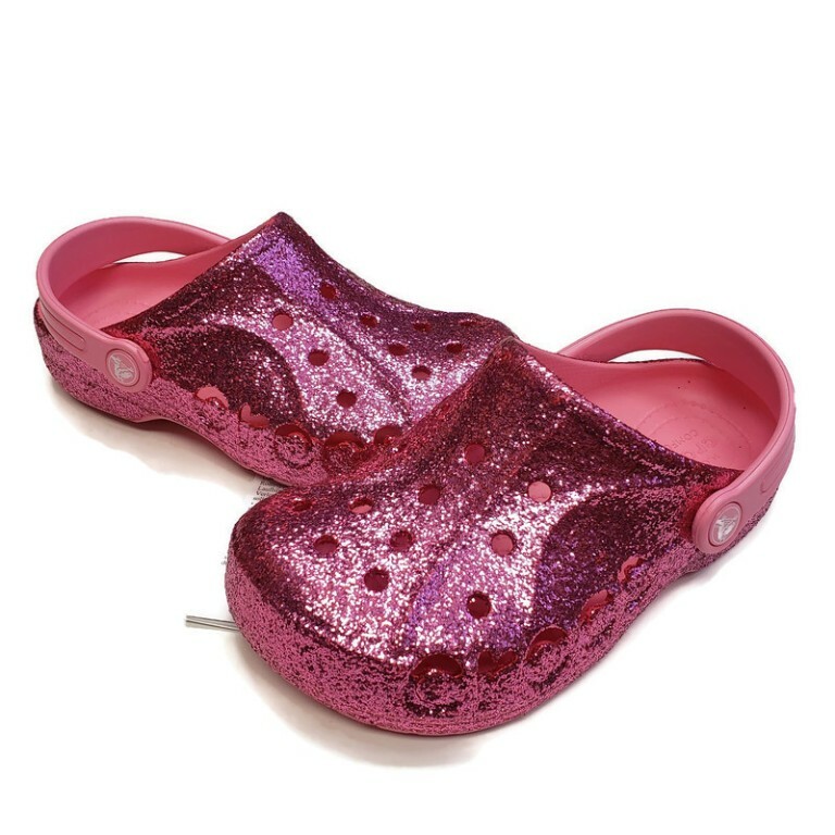 Crocs Baya Glitter Clog 205911-669 Size 