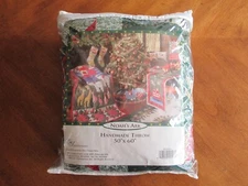Vintage 1996 Noah's Ark 50×60" Hand Made Quilted Throw C. & F. Enterprises New