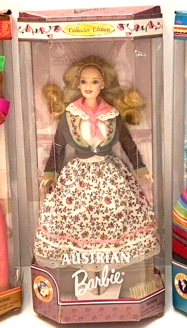 バービー人形 Austrian Barbie doll 1998年製 Amazon.com: Barbie Dolls of the World Collector Edition