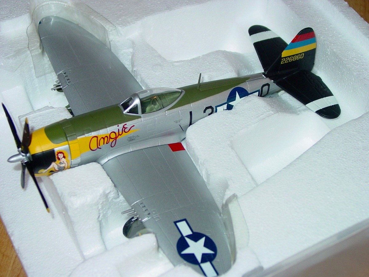 Franklin Mint Armour diecast P-47 Thunderbolt 