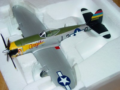 Franklin Mint Armour diecast P-47 Thunderbolt 