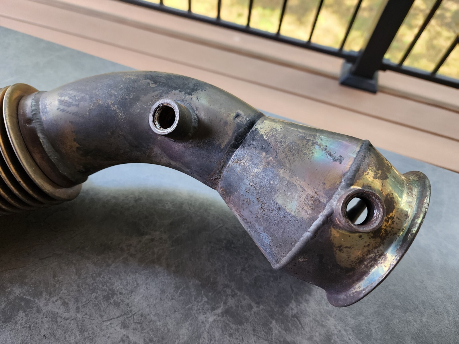 Mclaren 570gt 2 Exhausts DAMAGED power J Right And Left