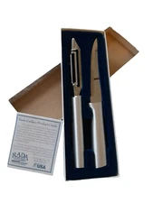 Rada Cutlery Set Stainless Steel Paring Knife and Vegetable Peeler – NEW