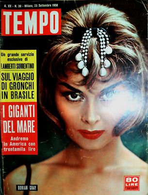 TEMPO Nr. 39/ 23.SET.1958 - DORIAN GRAY - DIE GIGANTEN DES MEERES - 