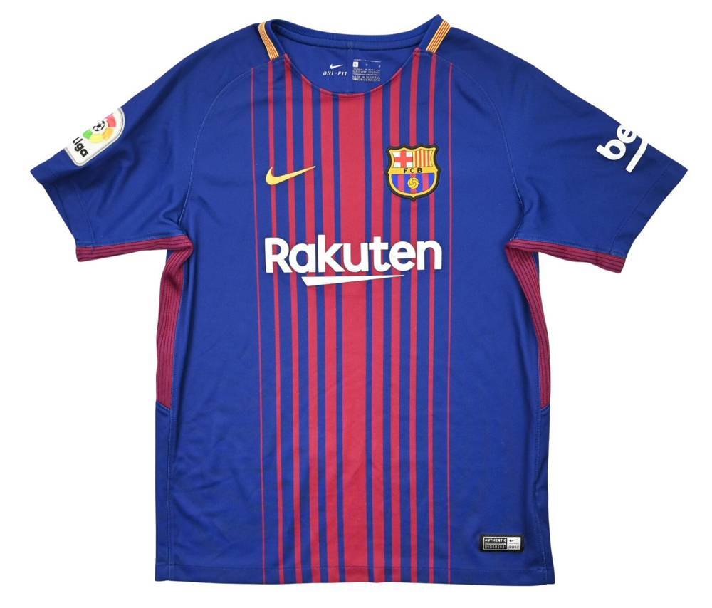 Nike 2017-18 FC BARCELONA SHIRT TRIKOT L. BOYS | eBay