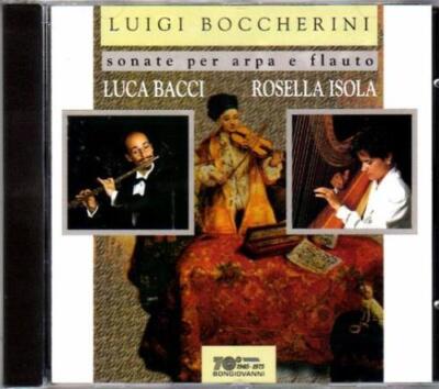 BOCCHERINI/ISOLA/BACCI: SONATE PER ARPA E FLAUTO OP 5 NN 1-2-4 - CD