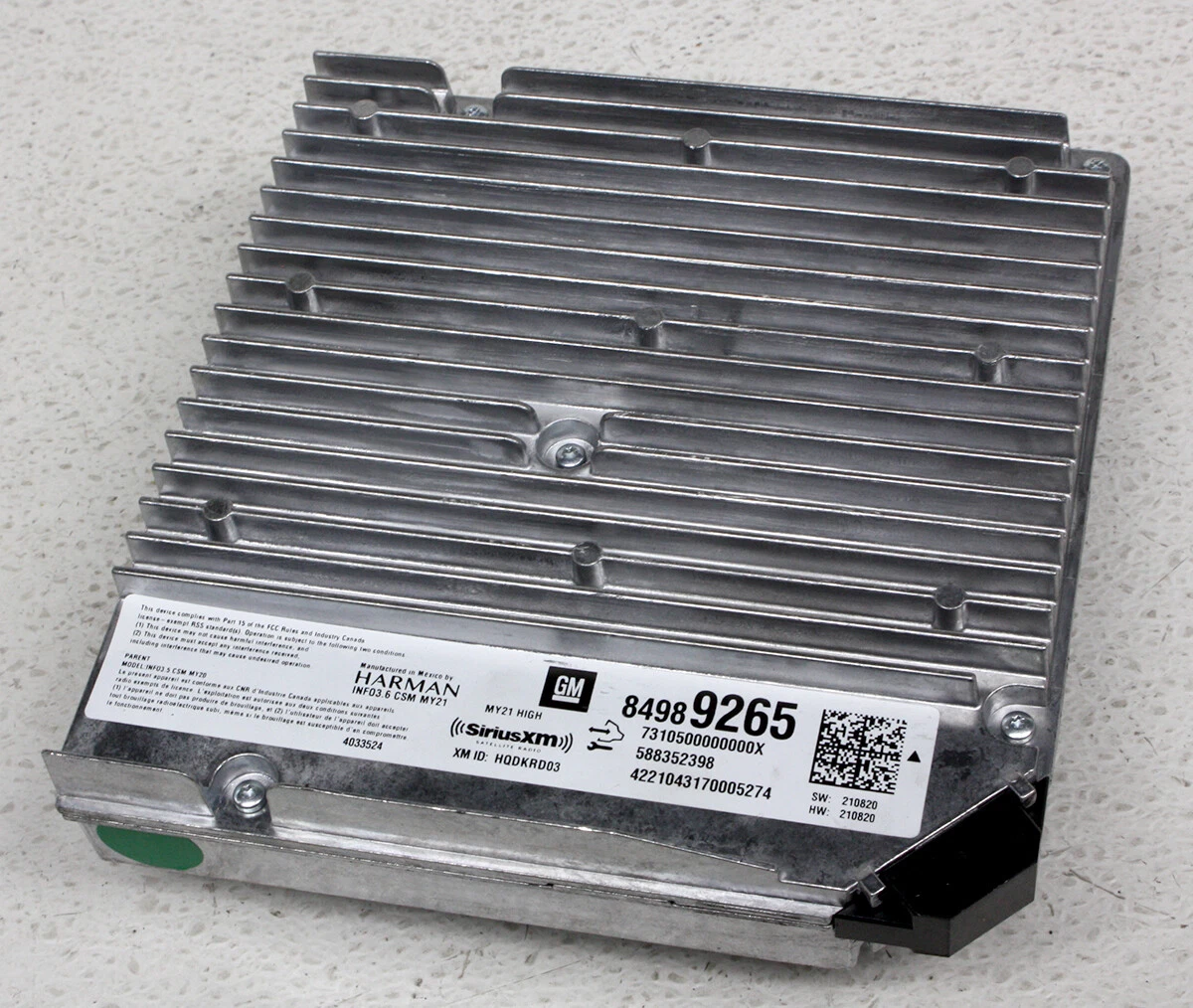 OEM Chevrolet Silverado Amplifier 84989265 | eBay