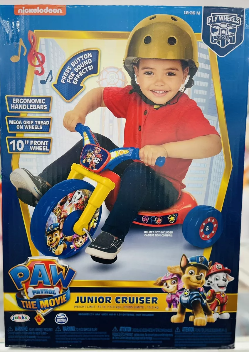 Paw patrol hotsell cruiser tricycle