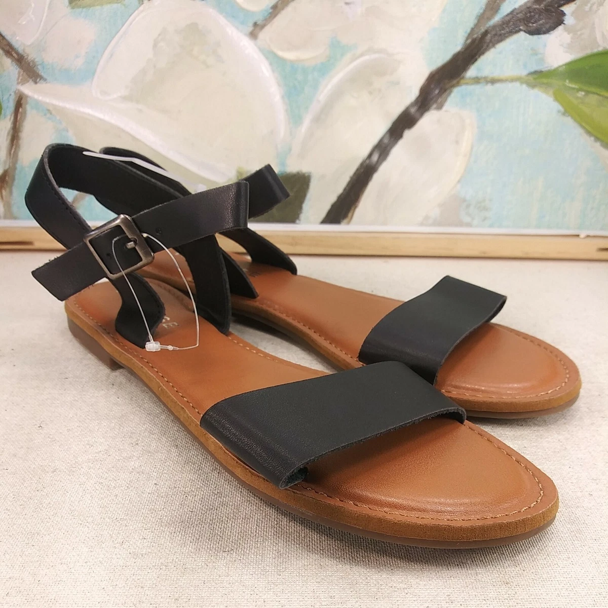 Rampage sandals black sale