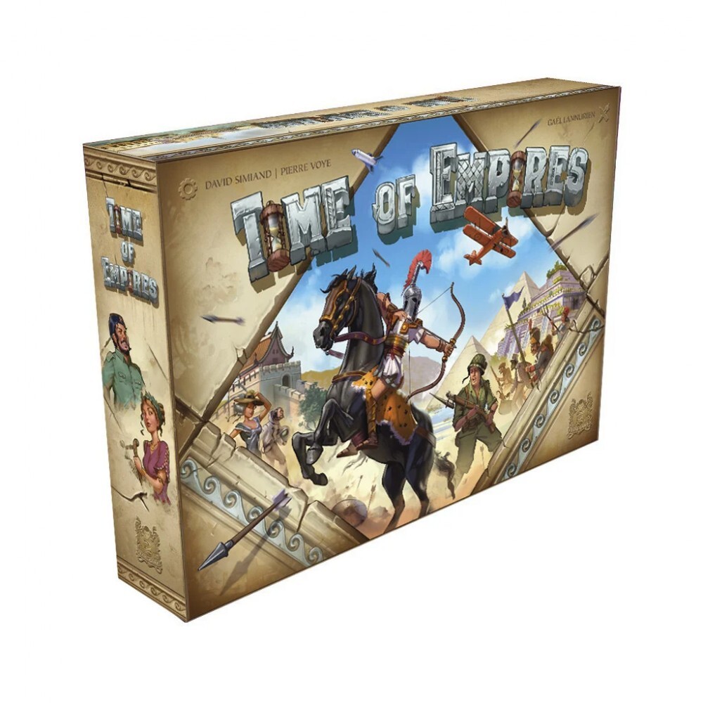 Time of Empires jeu Pearl Games neuf idéal pour animer vos soirées jeux en famille
