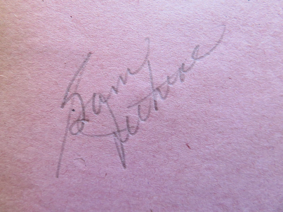 SAM JETHROE SIGNED 4.5 x 5 PAPER CUT AUTOGRAPH ~ JSA# 13015 ~ BRAVES - Image 2 of 2