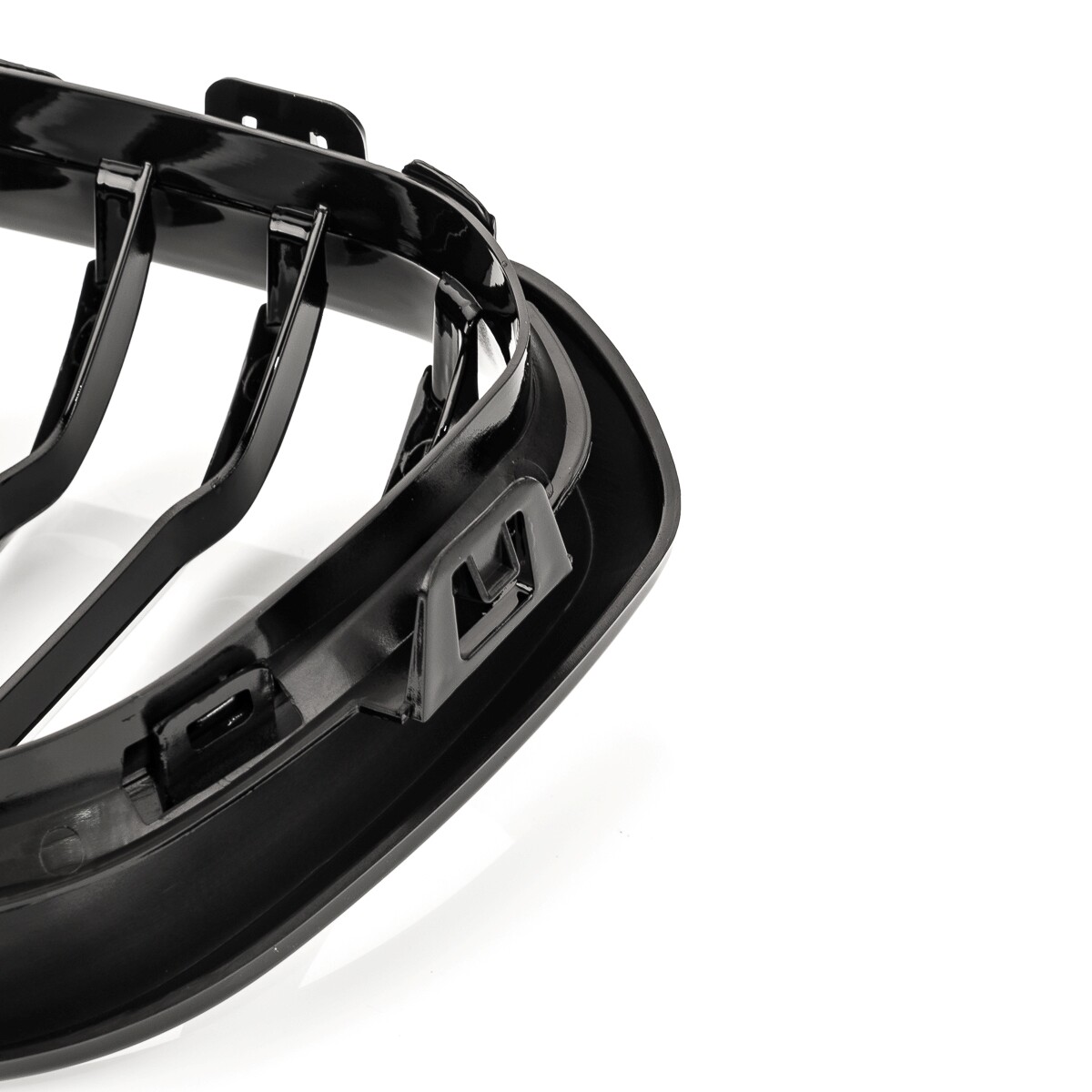Glänzend Schwarze Nierengitter-Umrahmung Für BMW 1er F20/F21 (2015-2019) – ABS, Kein Lackieren