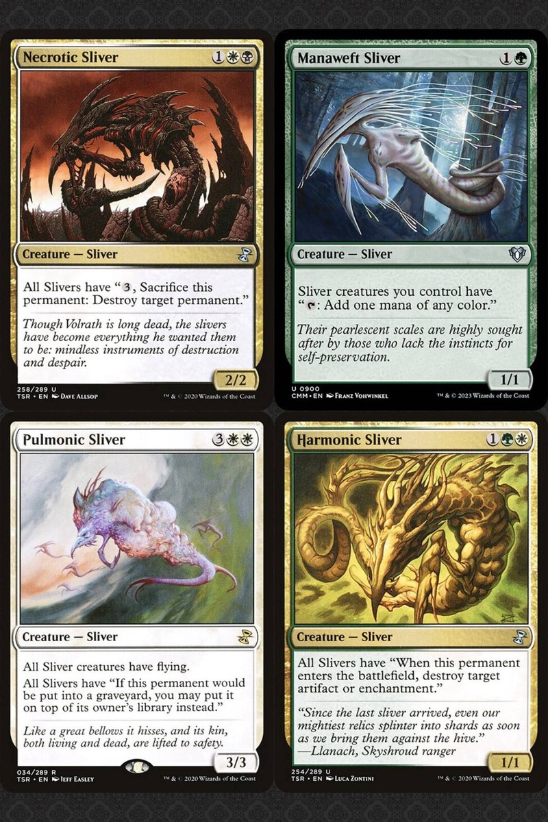 SLIVER Ultimate Edition Commander Deck Magic MTG EDH Sliver