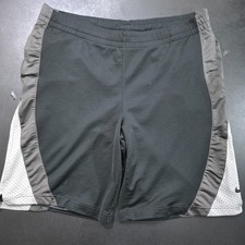 VTG Nike Silver Tag Black Y2K Basketball Athletic Shorts Size XL READ