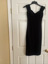 Women No Boundaries Dress Juniors Sz S Black Ribbed Sleeveless Paded Bra